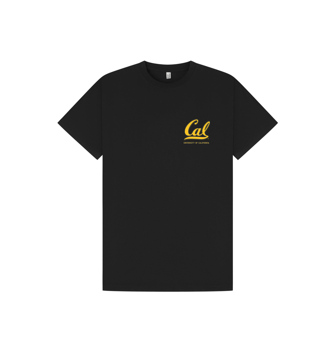 Black Printed T-shirt Front