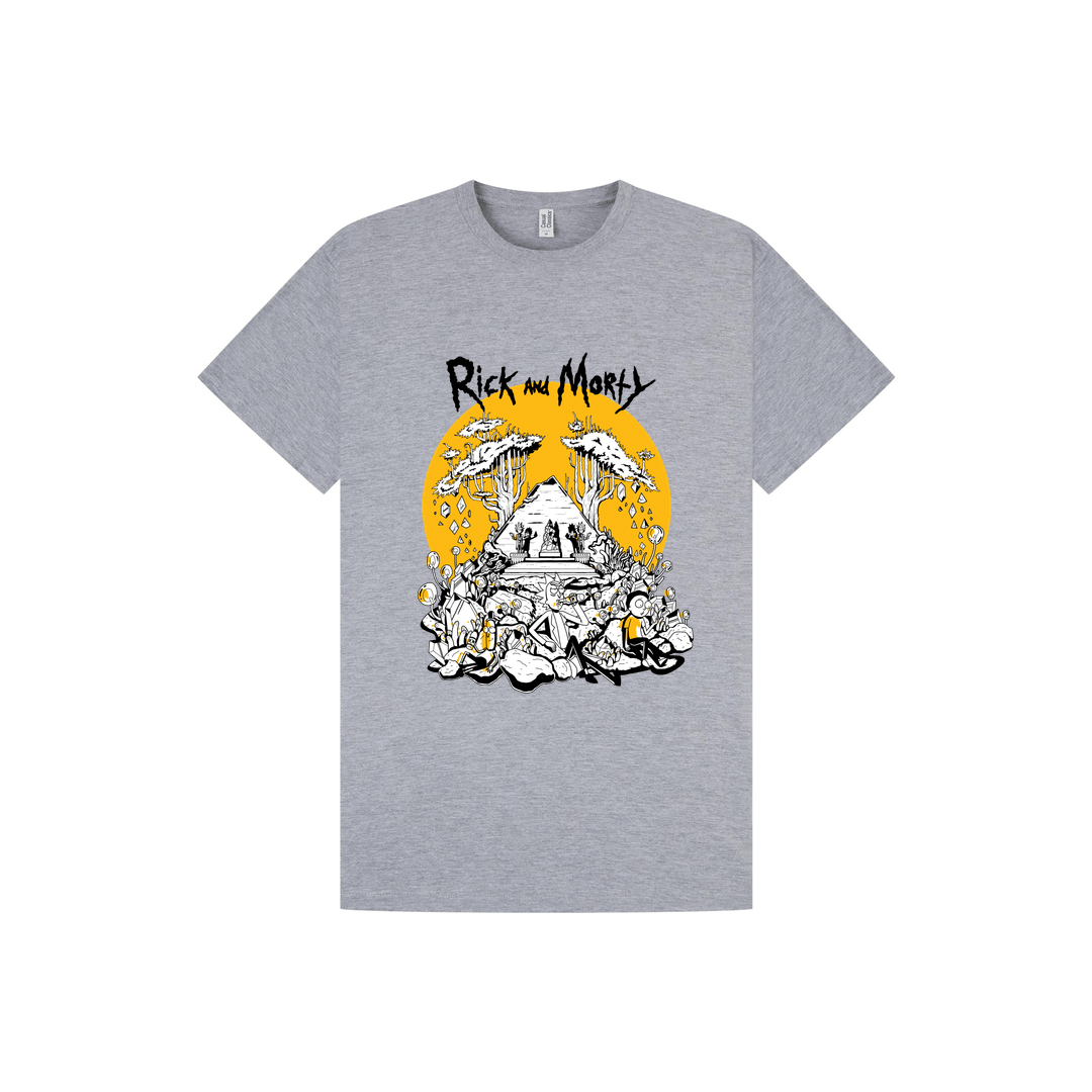 Heather Printed T-shirt Front