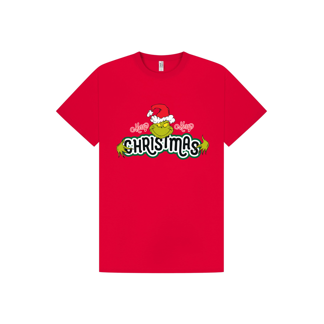 Red Printed T-shirt Front