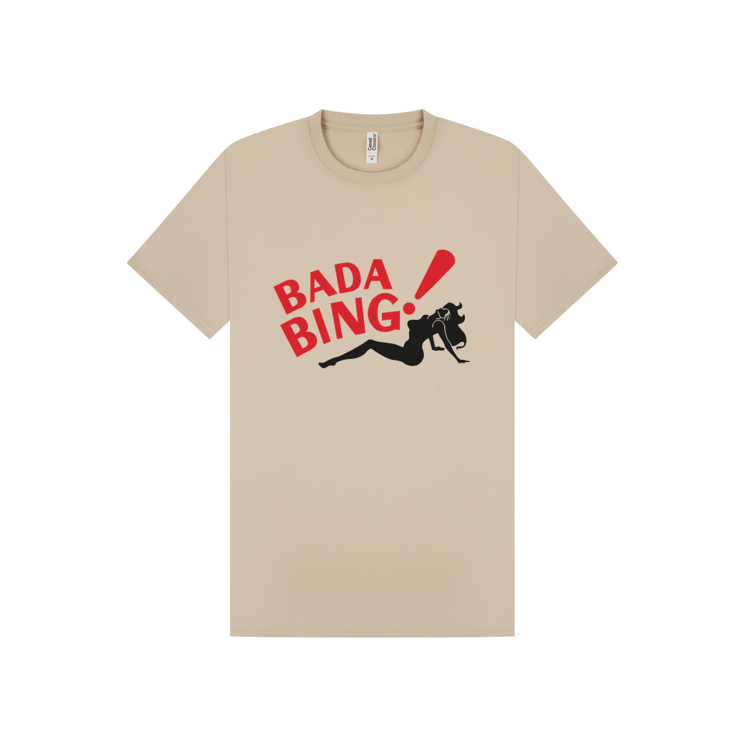 Sand Printed T-shirt Front