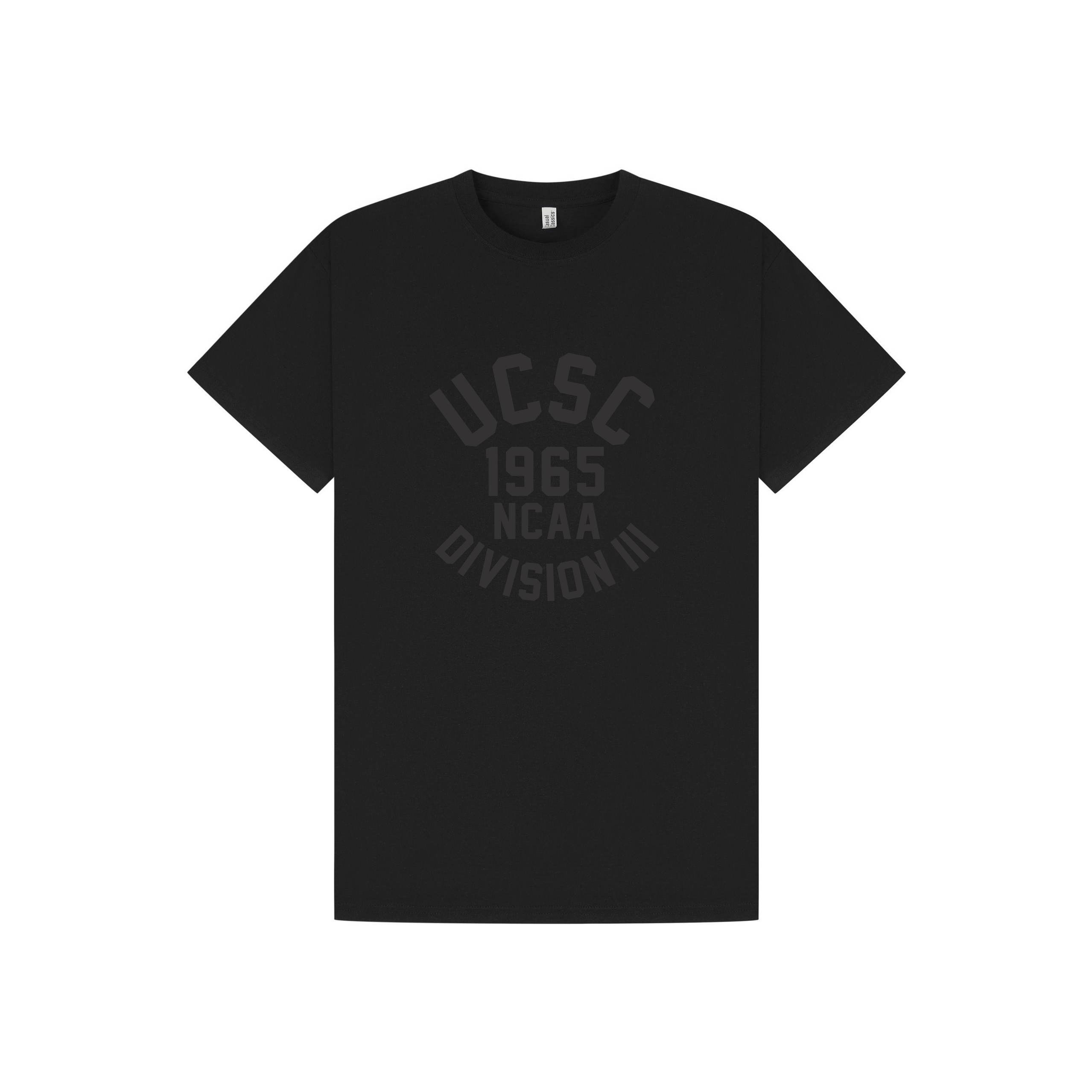 Black Printed T-shirt Front