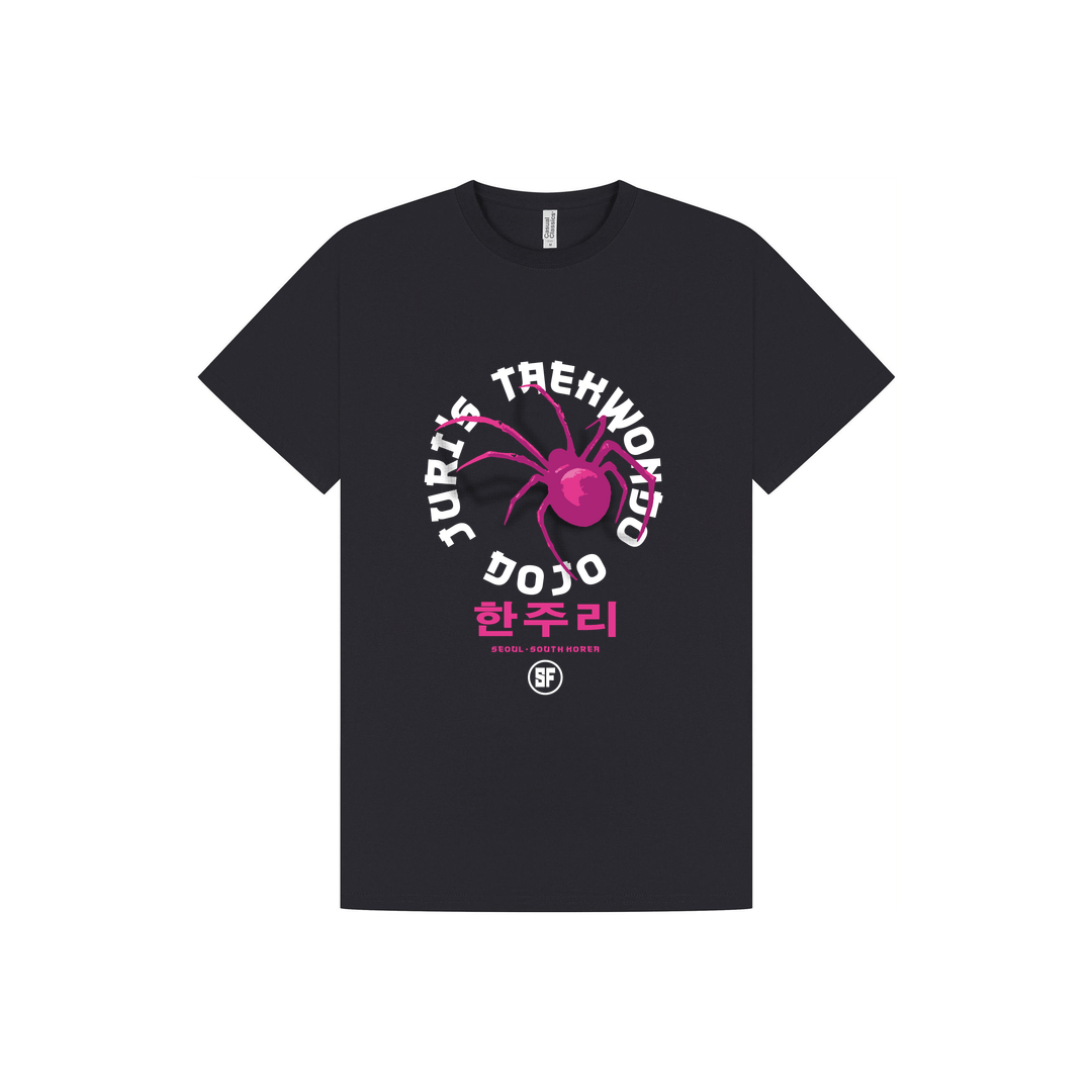 Navy Printed T-shirt Front