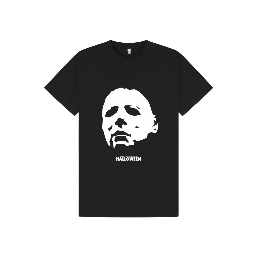 Black Printed T-shirt Front