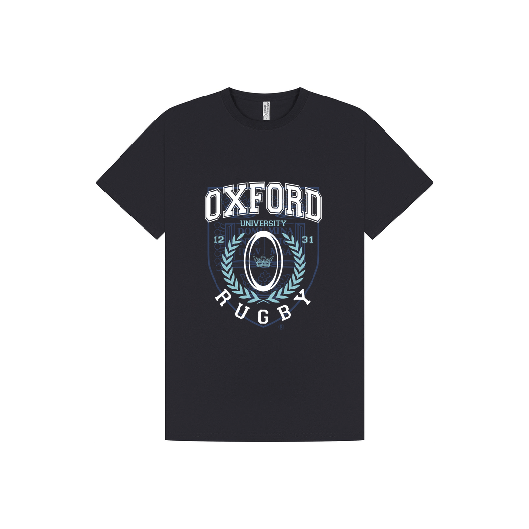 Navy Printed T-shirt Front